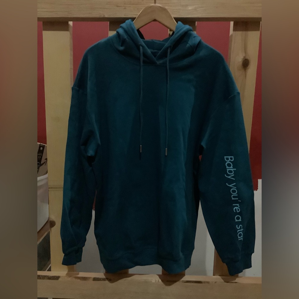 Teal Hoodie mid-weight